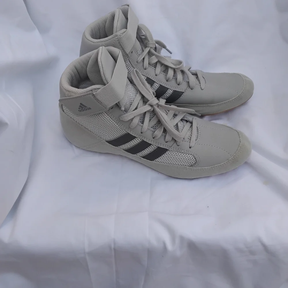 Adidas Gray High-Top Men's Shoes Size 7